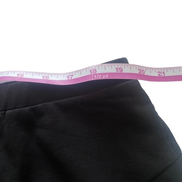Elizabeth & Clarke Black Diagonal Elastic Waist Skirt XL - Picture 5 of 8